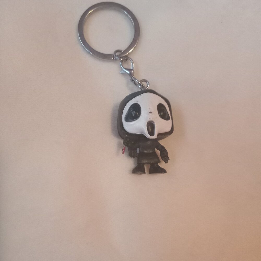 Scream Ghostface Mini Funko Keychain
